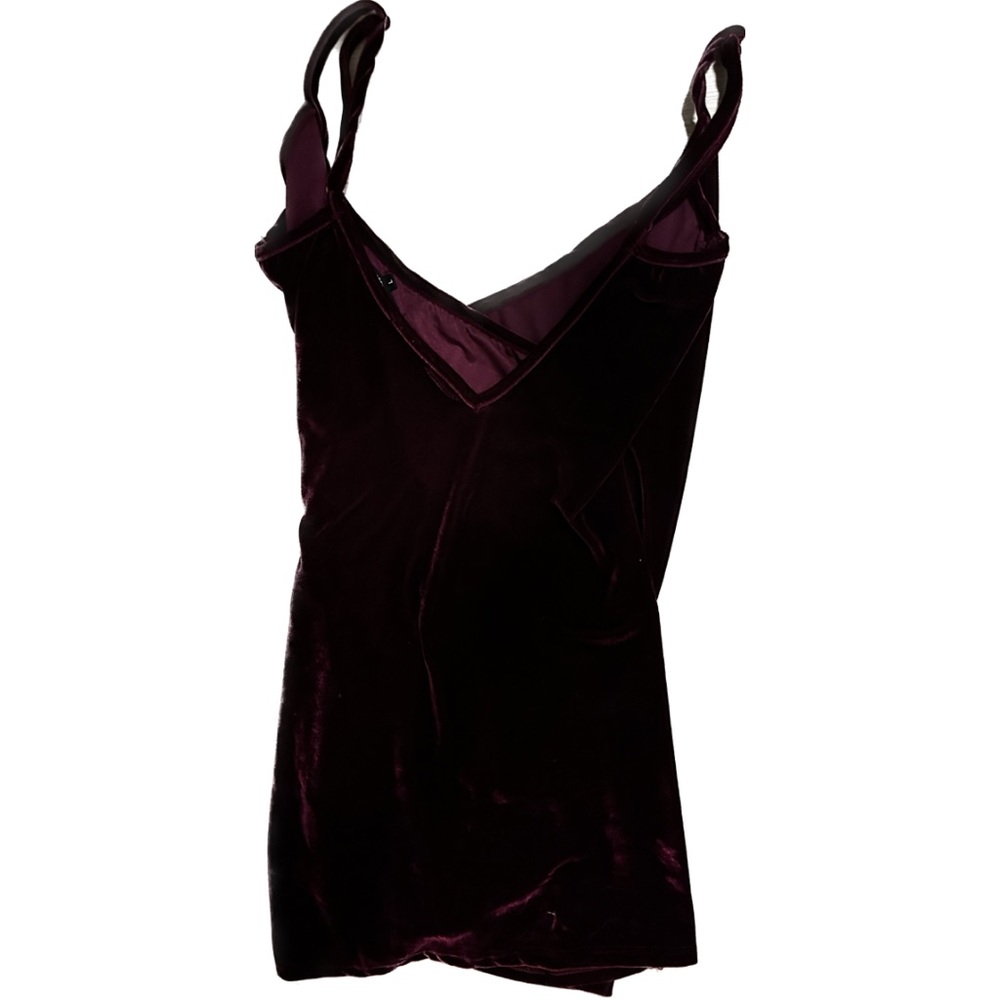 Velvet Maroon Party Dress